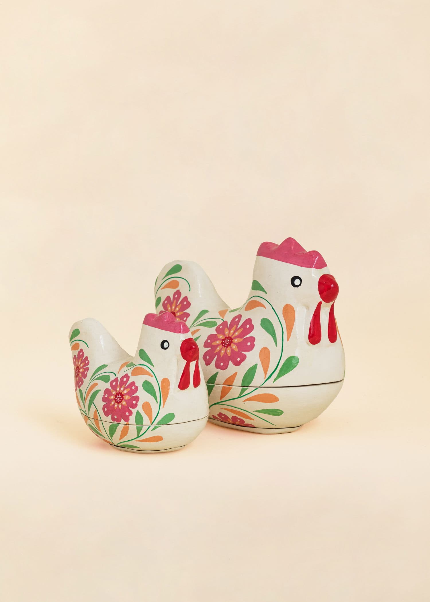 KASHMIR Påskekyllingformet eske - Multi 3 - Indiska