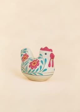 KASHMIR CHICKEN BOX L - Coral Green