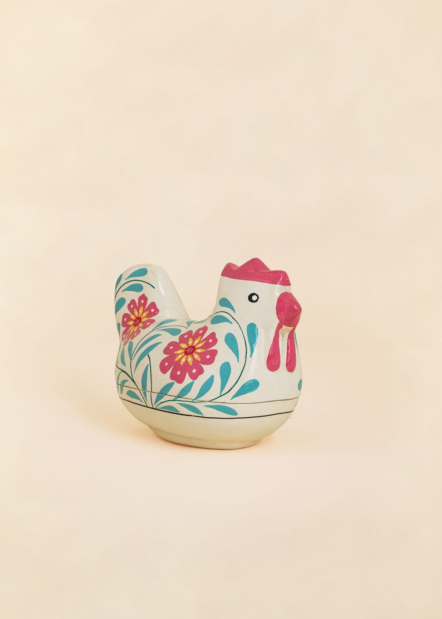 KASHMIR Påskekyllingformet eske - Grønn 1 - Indiska