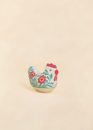 KASHMIR Påskekyllingformet eske - Multi 1 - Indiska