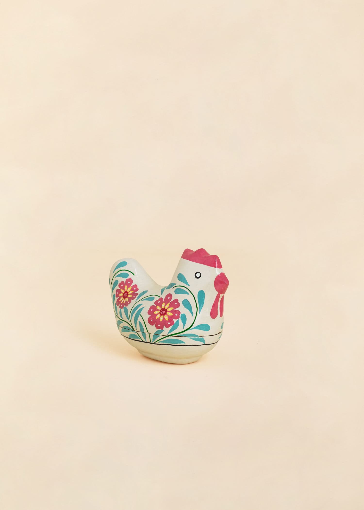 KASHMIR Påskekyllingformet eske - Multi 1 - Indiska