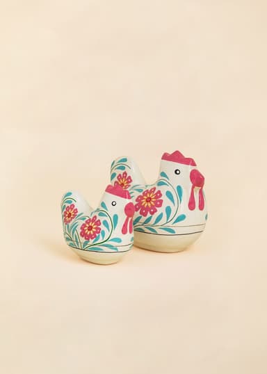 KASHMIR Påskekyllingformet eske - Multi 3 - Indiska