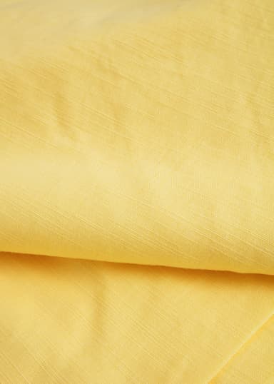 Tara Puuvillainen pöytäliina 150x250 - Keltainen 2 - Indiska