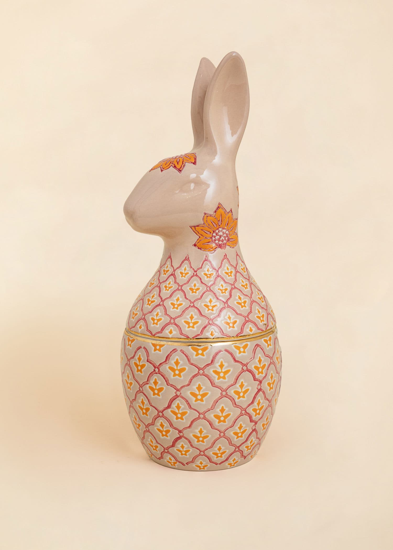 RABBIT Godterikrukke med lokk  - Rosa 1 - Indiska