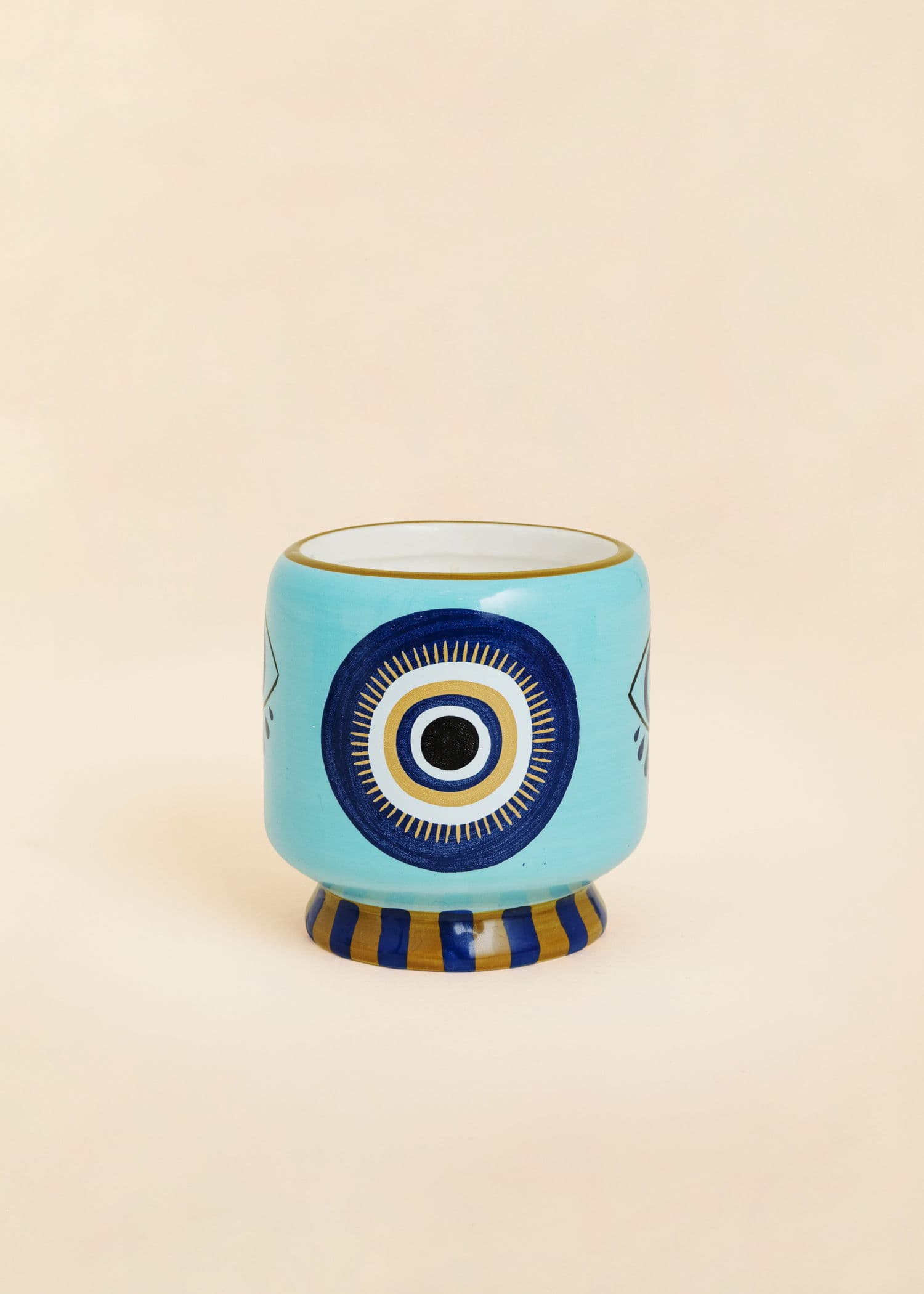 CERAMIC Doftljus - kanel, orkidé & myrra - Orange 2 - Indiska