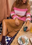 ALINA SKIRT - Lightbrown