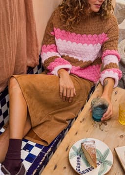 ALINA SKIRT - Lightbrown