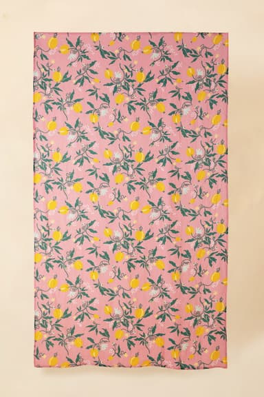 Lin Linduk med sitroner - Rosa 1 - Indiska