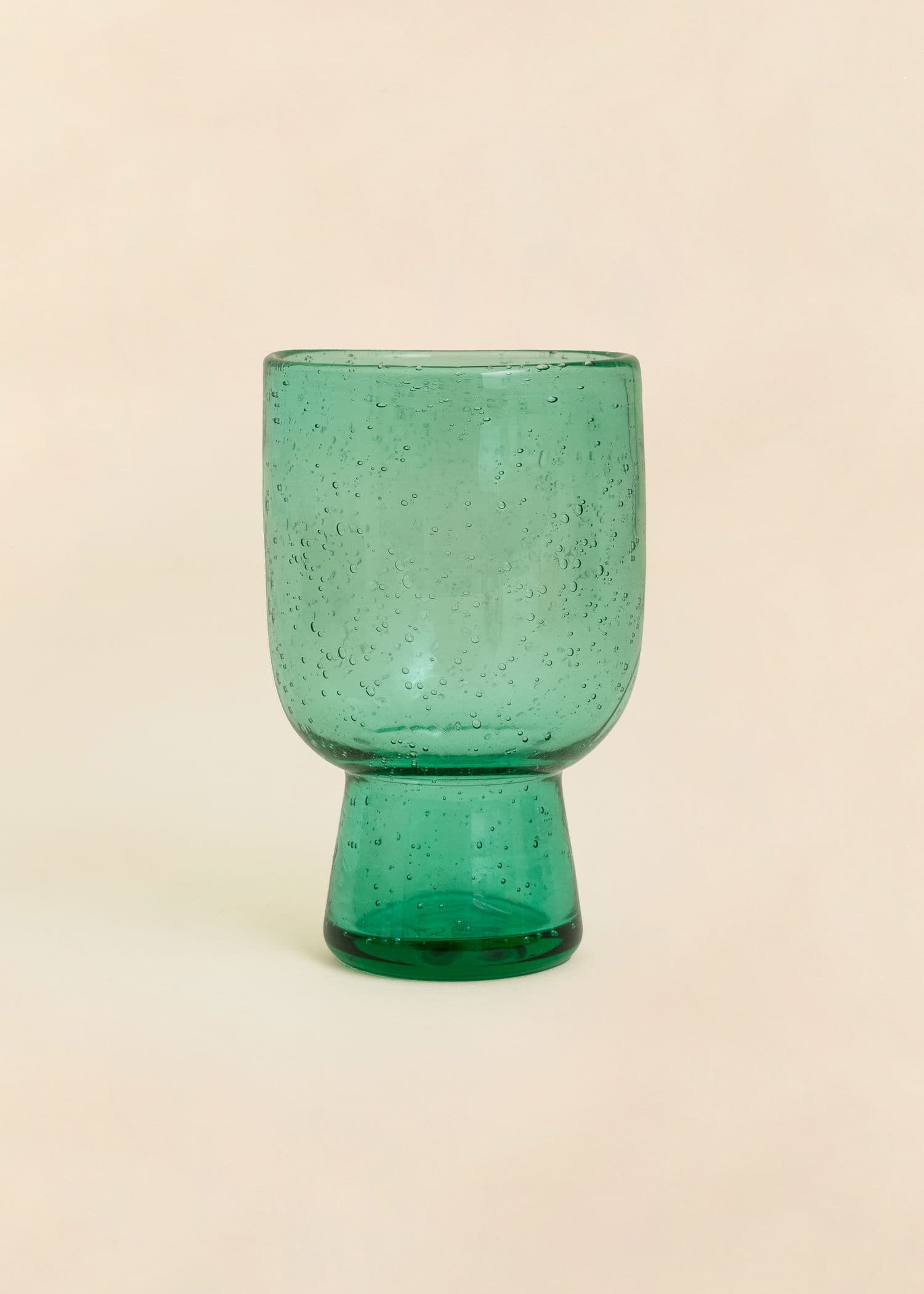 ANVI Jalallinen lasi - Vihreä 1 - Indiska