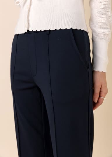 JONE Yksiväriset jerseyhousut - Sininen 2 - Indiska