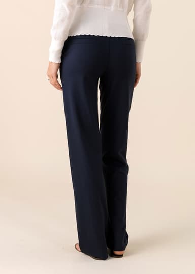 JONE Yksiväriset jerseyhousut - Sininen 4 - Indiska