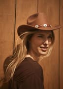 COWBOY HAT - BROWN