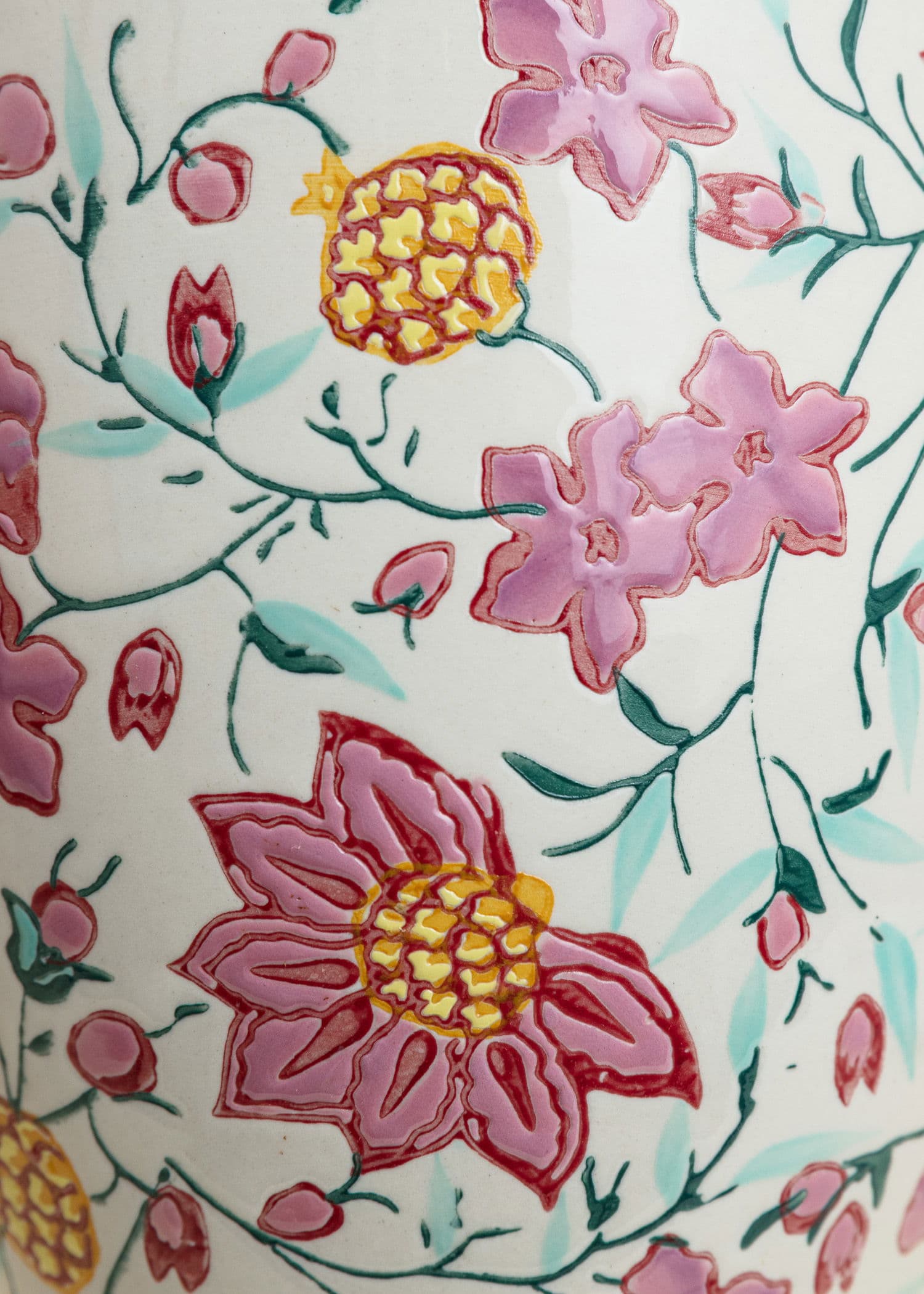 XL XL-krus i steintøy - Rosa 2 - Indiska