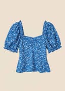 PERLA TOP - BLUE