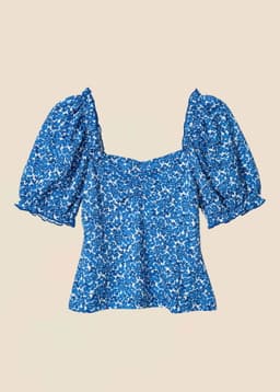 PERLA TOP - BLUE