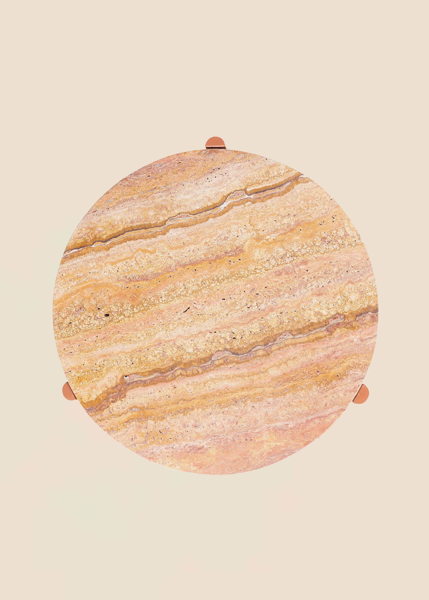 Jana Kivitavarainen sivupöytä - Punainen 2 - Indiska