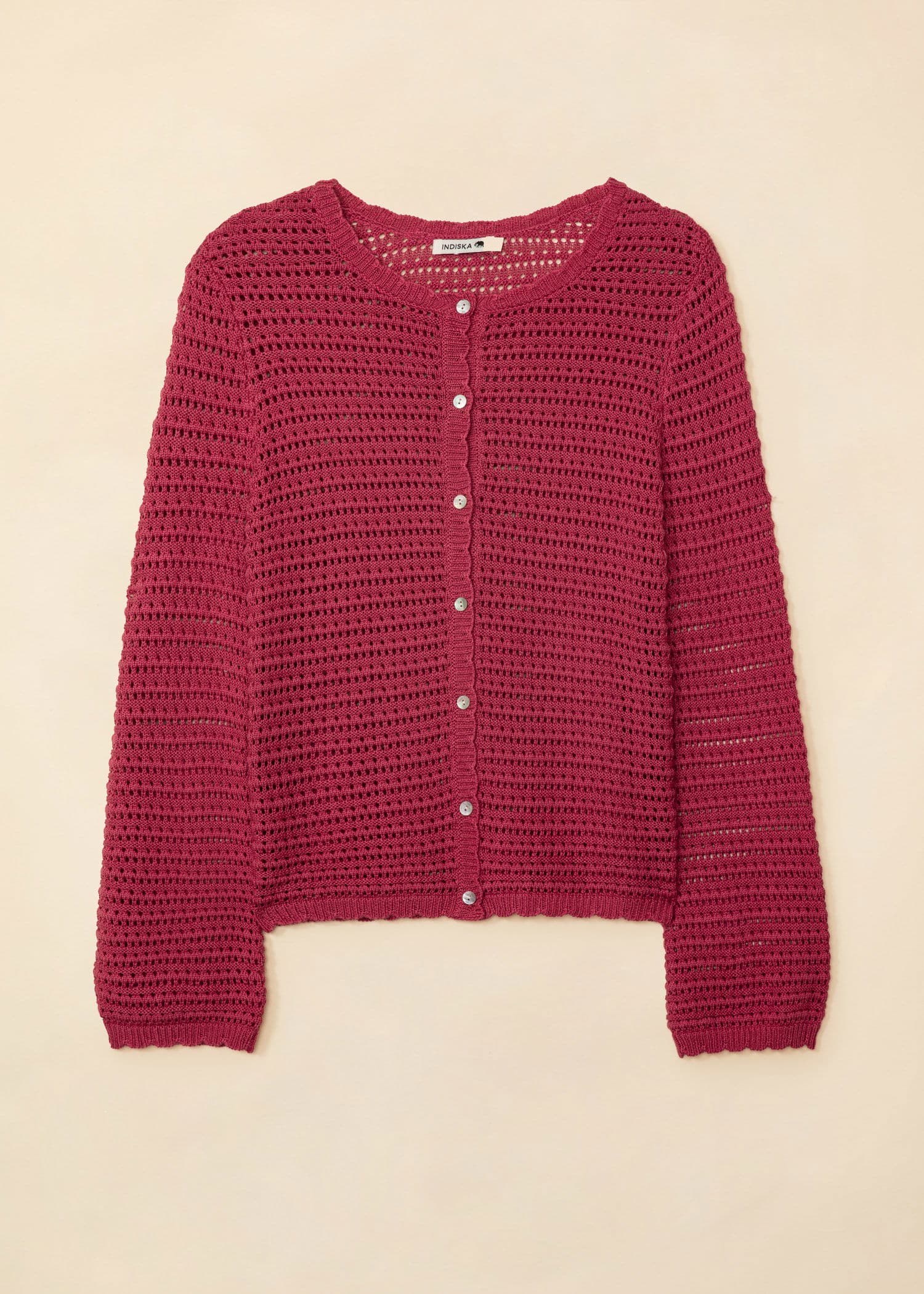 TOVE Blonde cardigan - Rosa 5 - Indiska