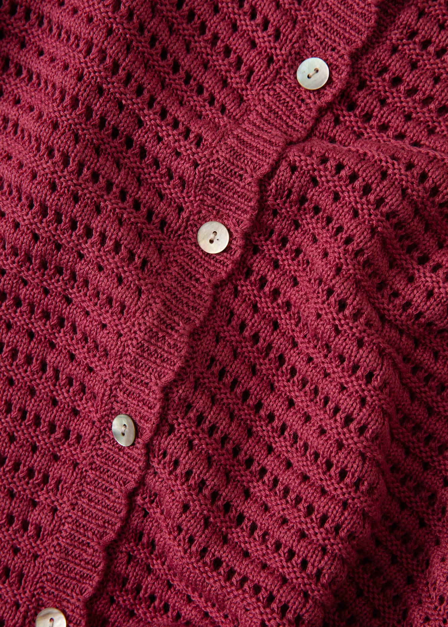 TOVE Blonde cardigan - Rosa 6 - Indiska