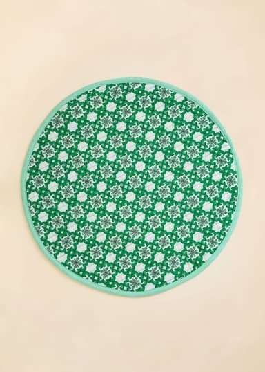 Laya Vattert dobbeltsidig bordmatte - Grønn 2 - Indiska