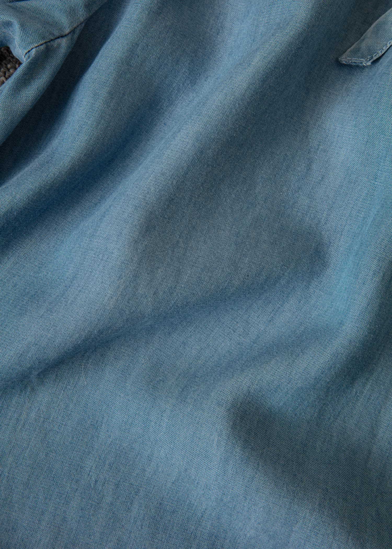 AVA Maxiklänning med puffärm - Blå 3 - Indiska