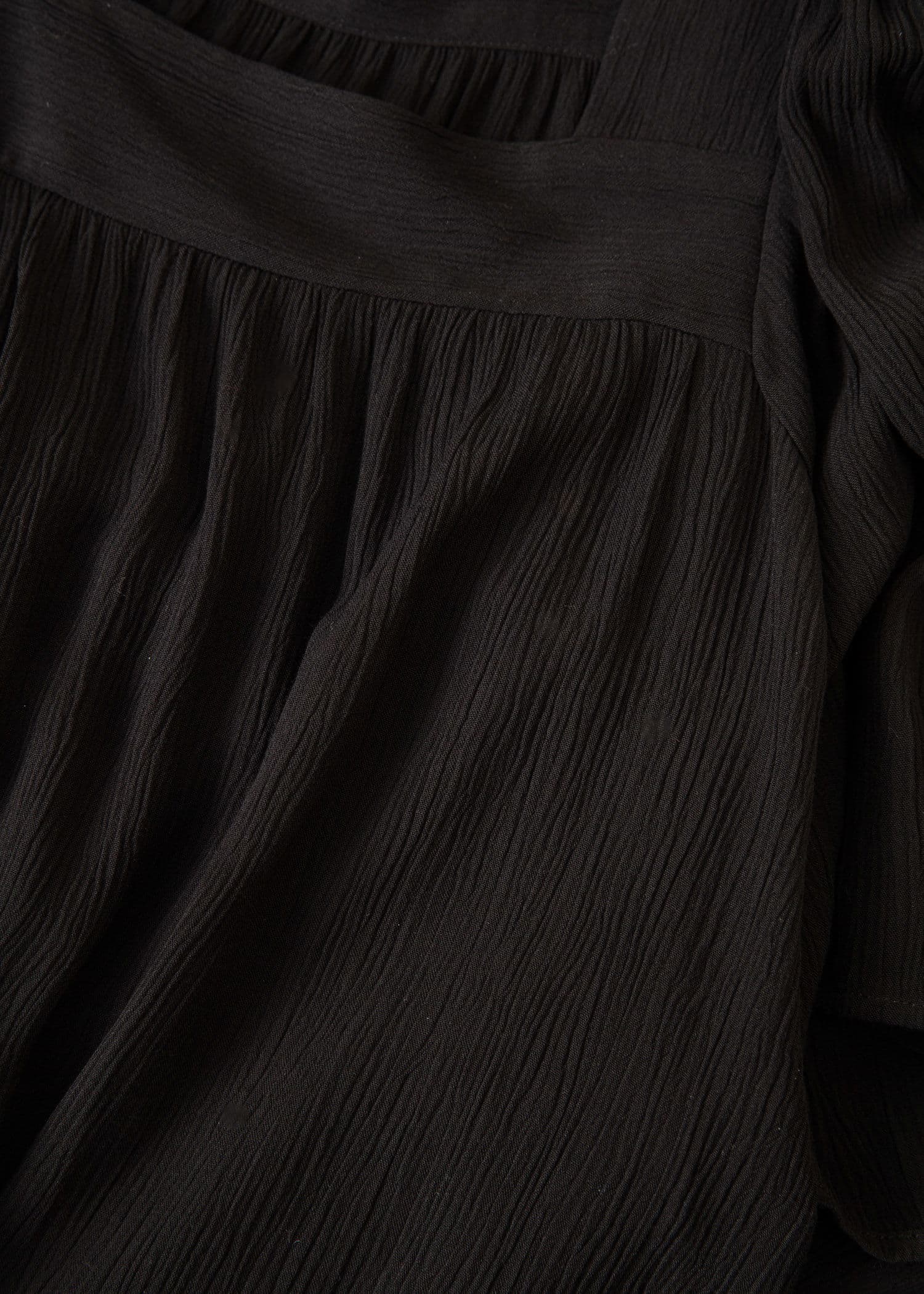 KHALO Pitkä lyhythihainen mekko - Musta 2 - Indiska