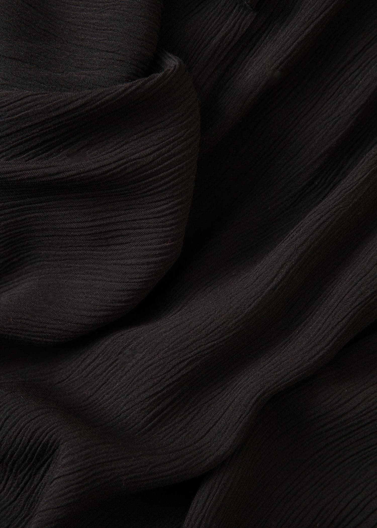 KHALO Pitkä lyhythihainen mekko - Musta 3 - Indiska