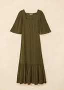 KHALO DRESS - khaki
