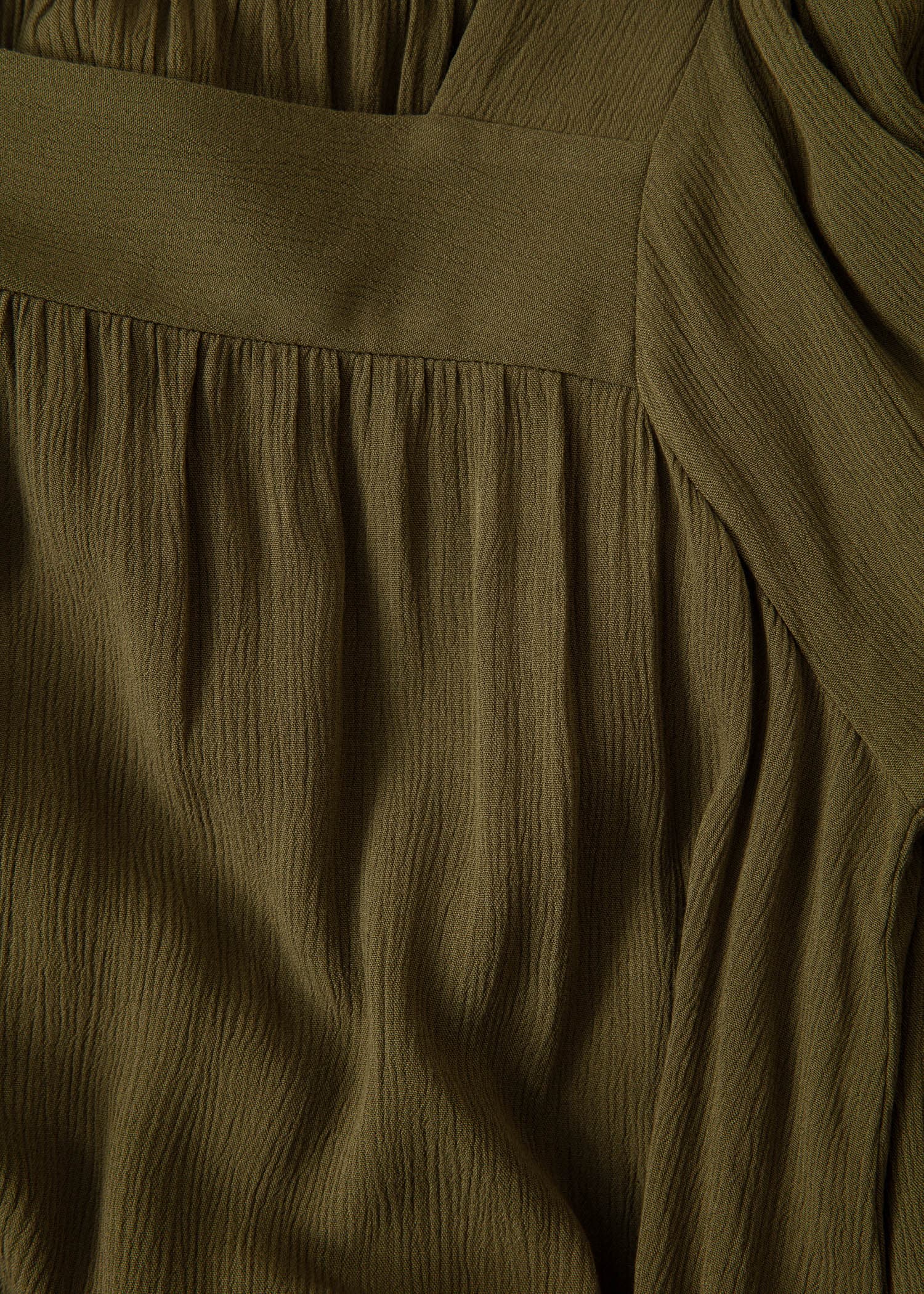 KHALO Pitkä lyhythihainen mekko - Vihreä 2 - Indiska