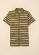 LYNN KNITTED TOP - GREEN