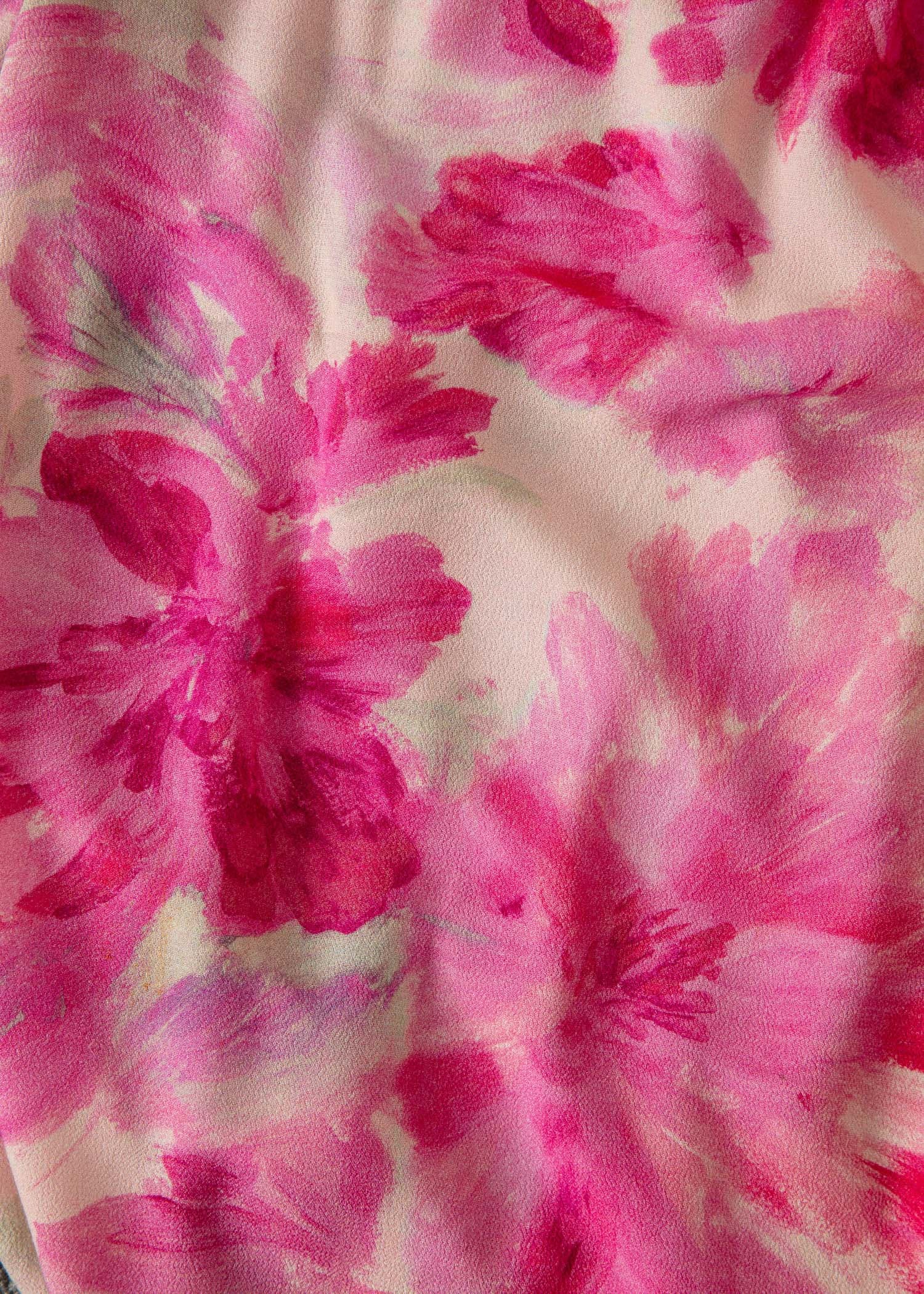 DOLLIE Mønstret bluse - Rosa 6 - Indiska