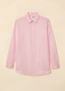 DIANA LINEN SHIRT - Light pink