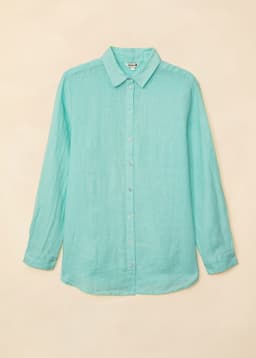 DIANA LINEN SHIRT - MINT