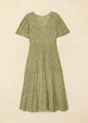 CARLY DRESS - GREEN