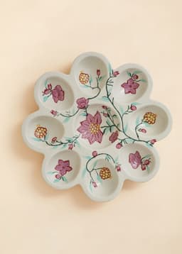 EGGPLATE - PINK BLOOM