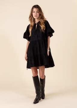 SUMAN DRESS - Black 