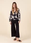 LILLEMOR CROPPED - Black