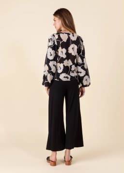 LILLEMOR CROPPED - Black