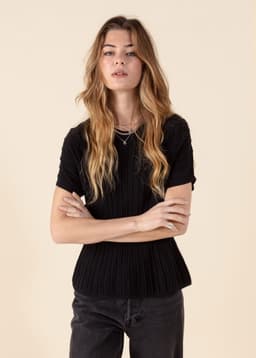 SOPHIANA TOP - Black