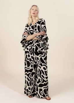 ELSIE LONG PANTS - BEIGE