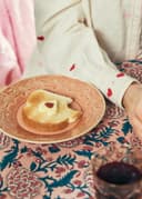 MATHILDA DECO ASSIETTE - DUSTYPINK