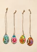 KASHMIR EGG DECO 4P - BRIGHT