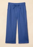 KAMAALA CROPPED PANT - BLUE