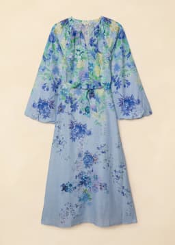 CORINE DRESS - STRONG BLUE