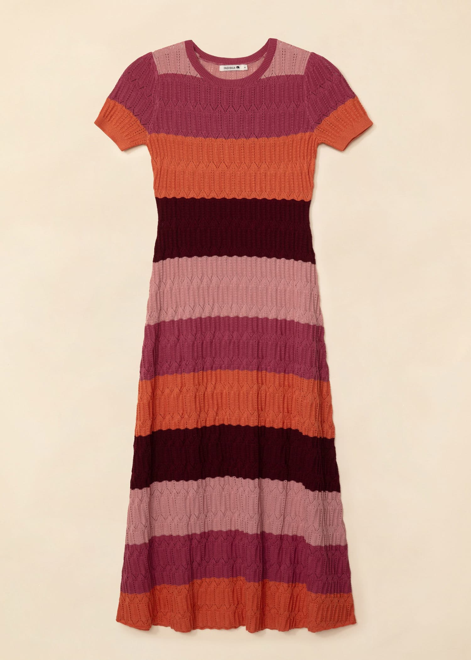 LINN Strikket maxi kjole - Multi 5 - Indiska