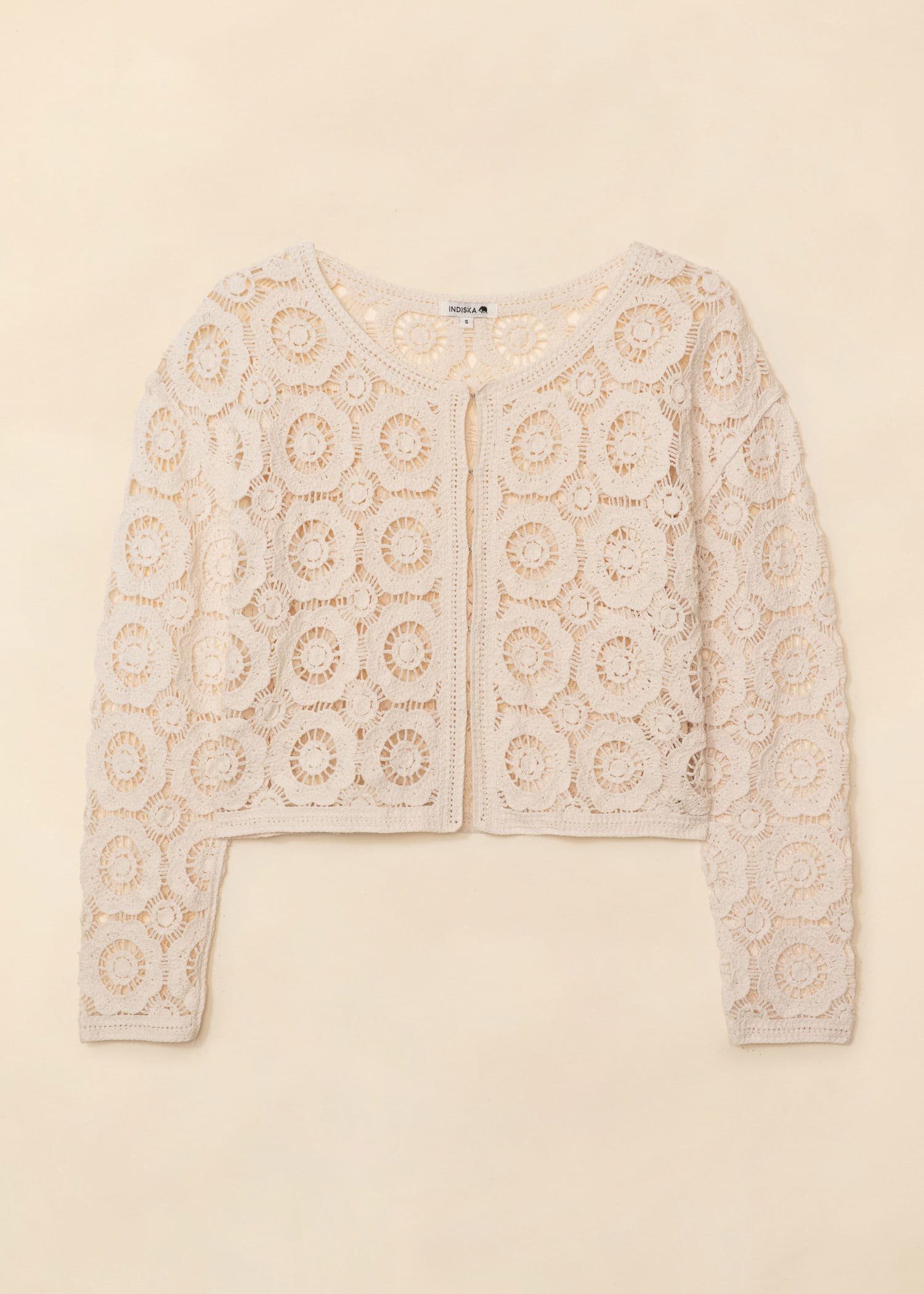 DREAM Bomullskardigan - Hvit 5 - Indiska