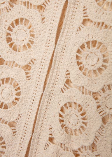 DREAM Bomullskardigan - Hvit 6 - Indiska