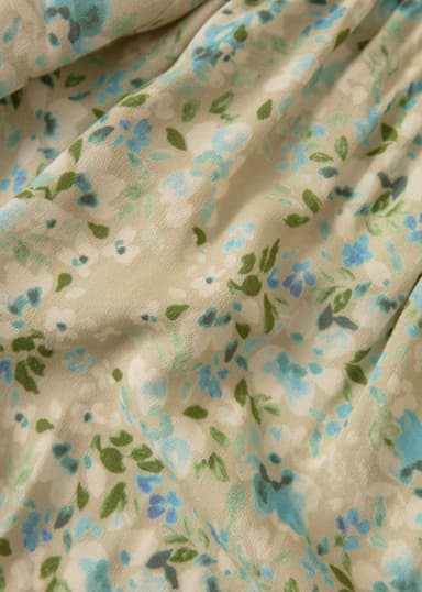 DOLLIE Bluse med 3/4 ermer - Grønn 6 - Indiska