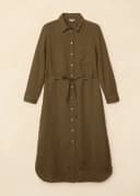 DIANA LONG SHIRT - KHAKI