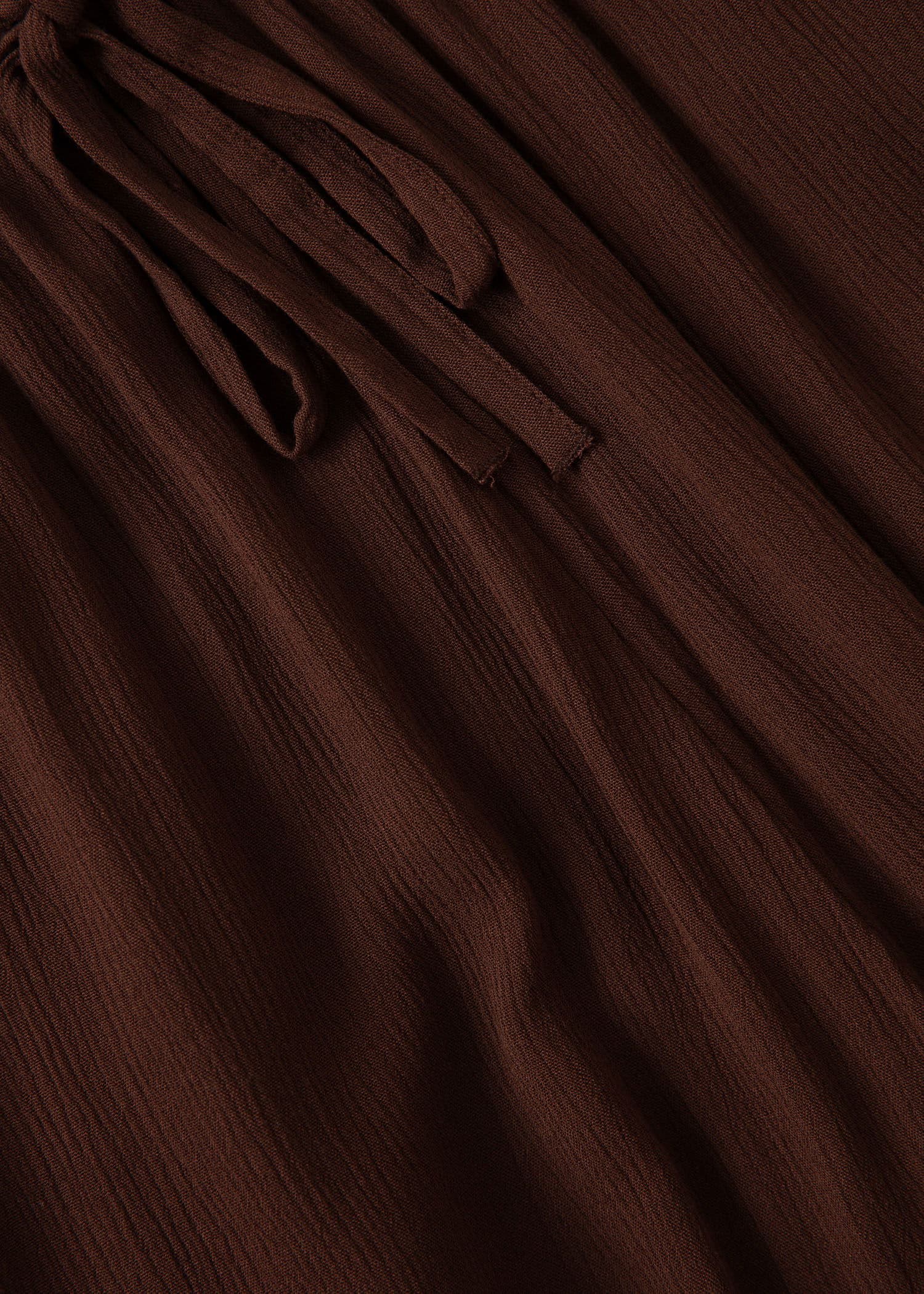 ELSIE Leveät nilkkapituiset housut - Ruskea 2 - Indiska