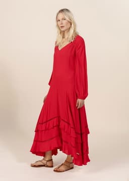 TANYA DRESS - RED